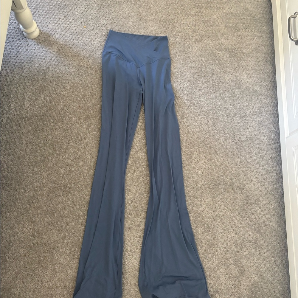 Aerie Blue Flared Yoga Pants